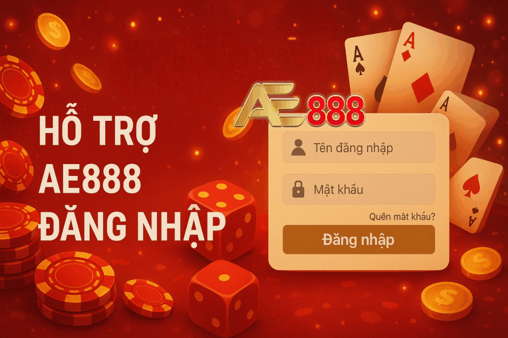 hỗ trợ AE888 đăng nhập