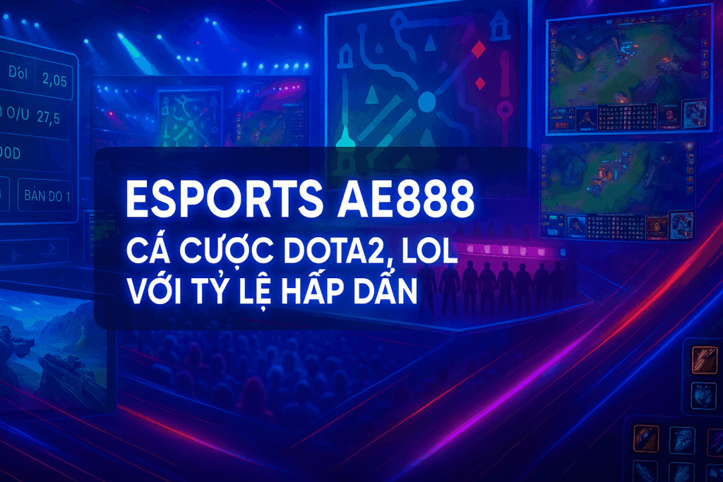 Esports AE888 | Cá Cược Dota2, LOL Với Tỷ Lệ Hấp Dẫn
